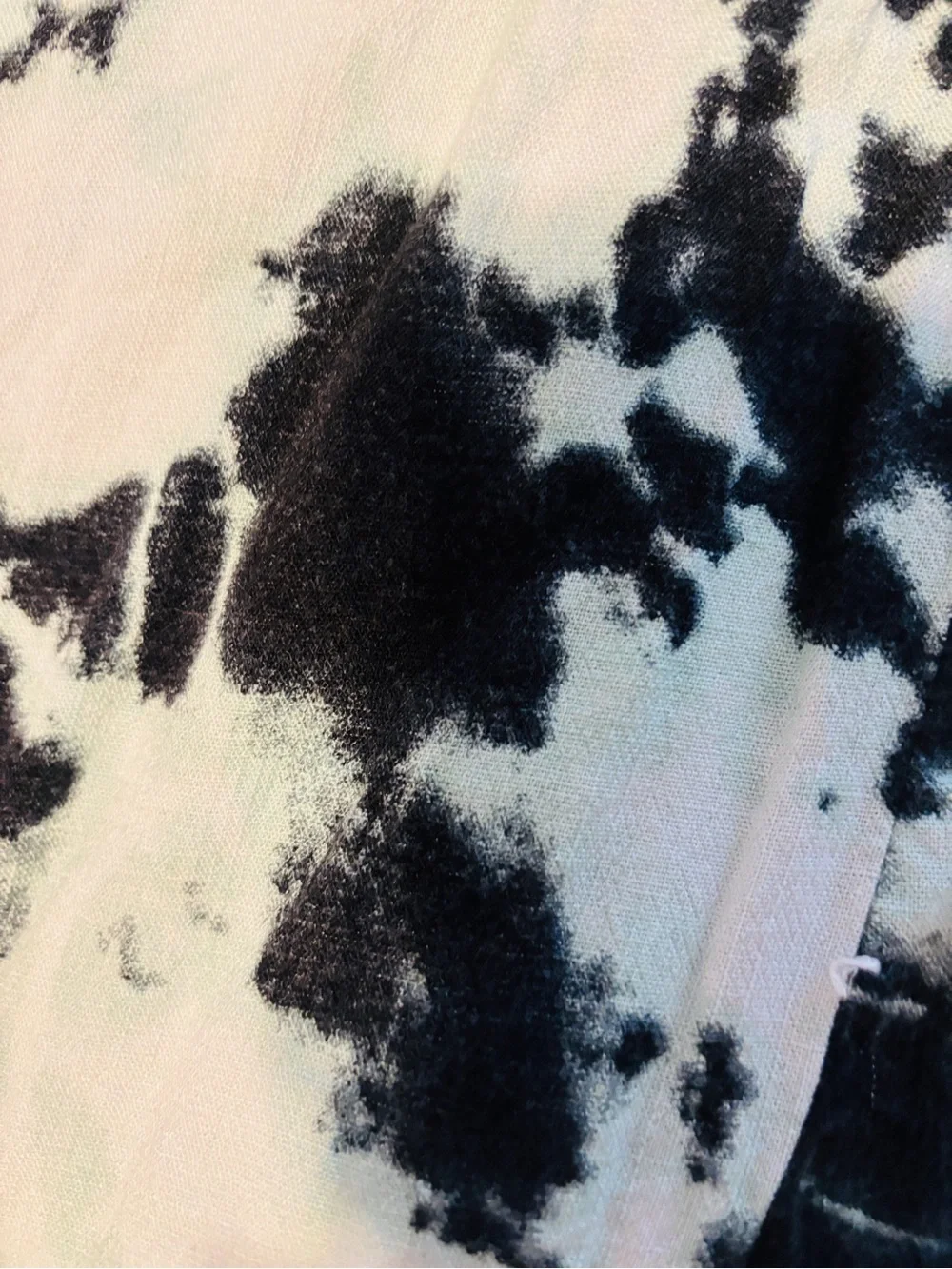 Torrid Black and Green Tie-Dye Boho Sundress with Buttons - Picture 7 of 7